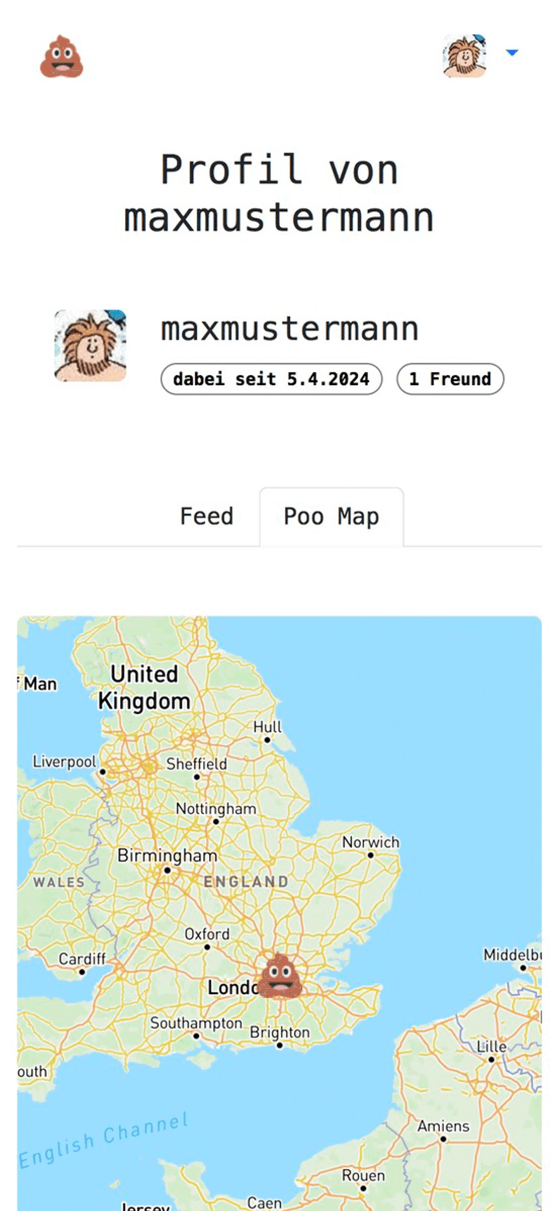 Poolog screenshot