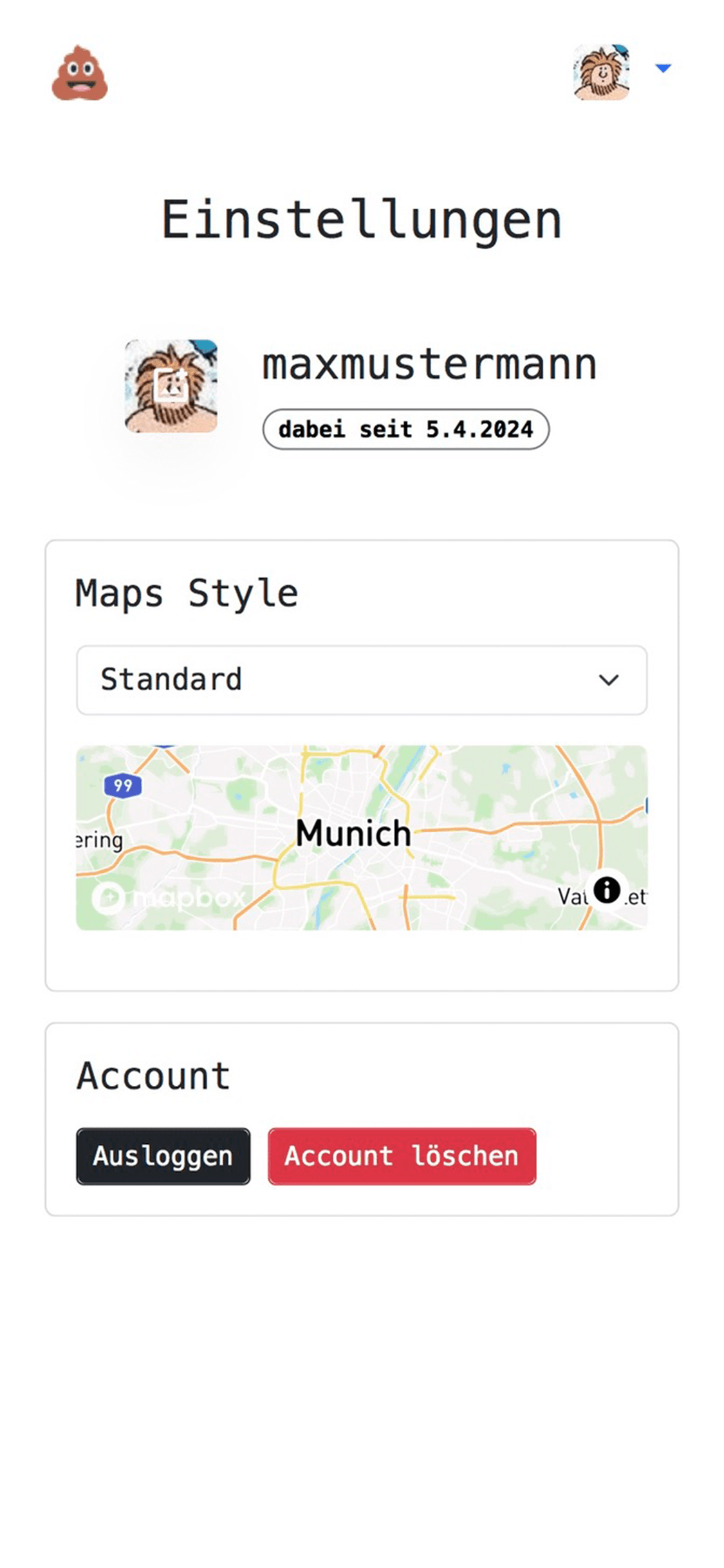 Poolog screenshot